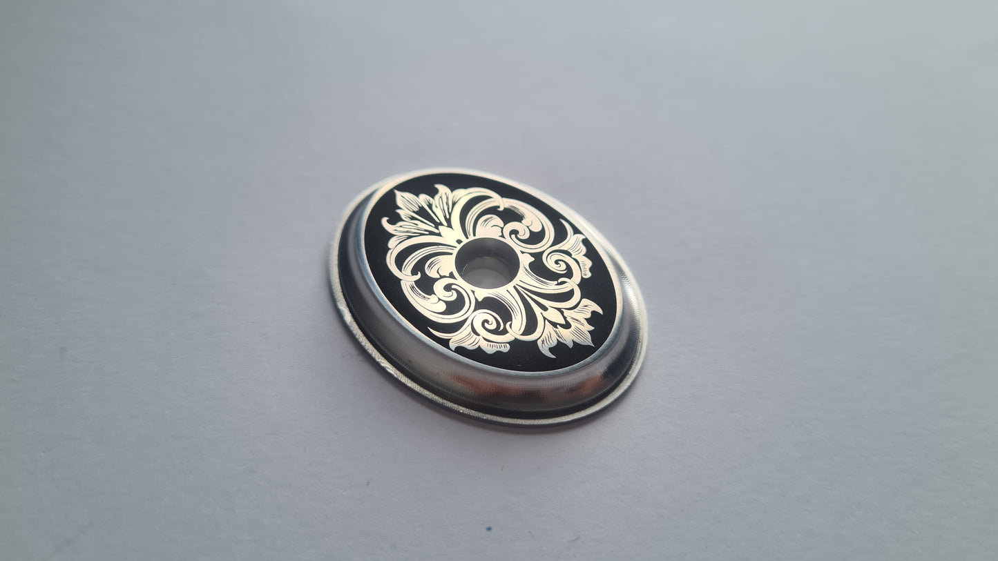 K98 engraved grip cap