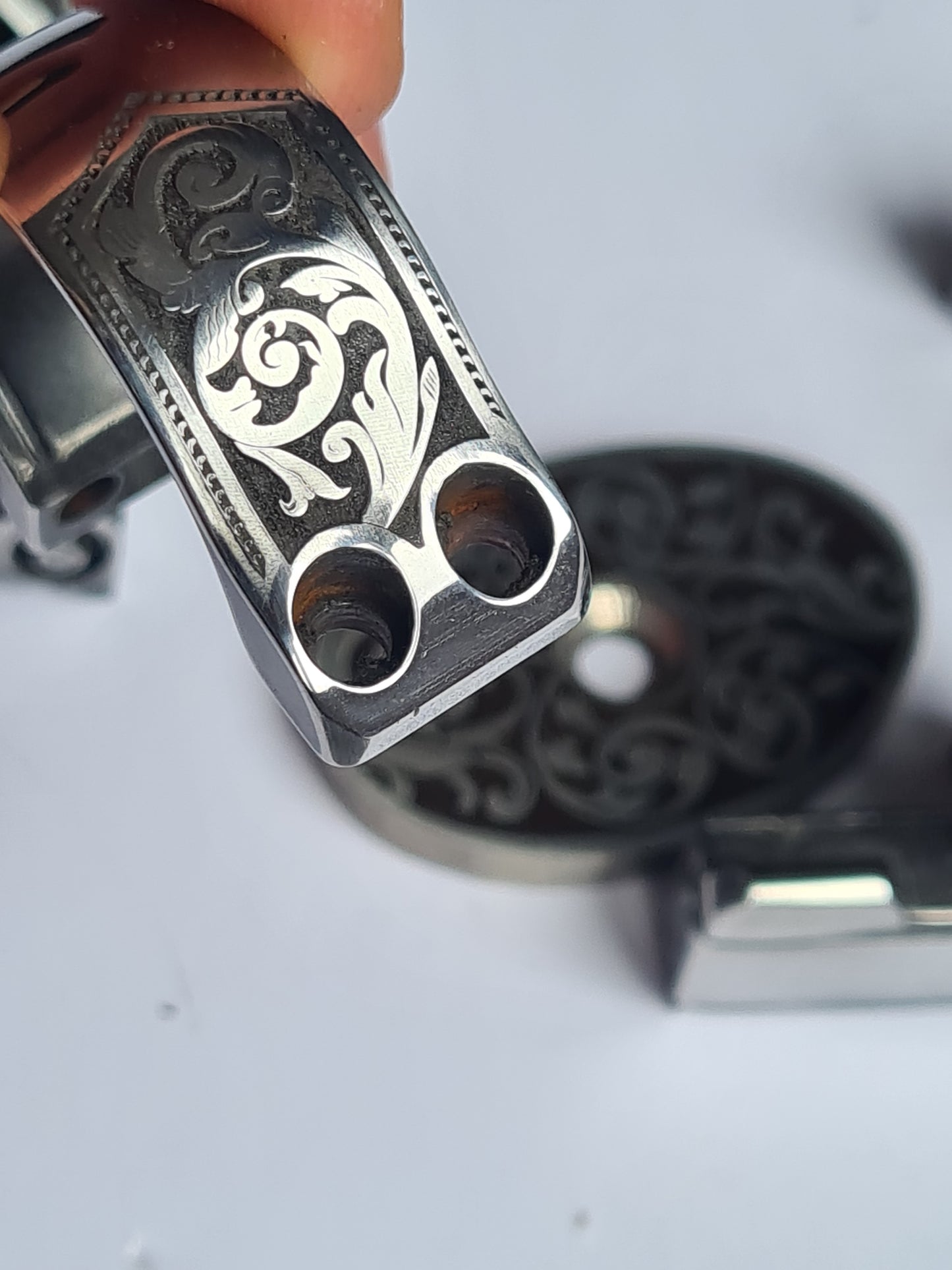 engraved scope rings