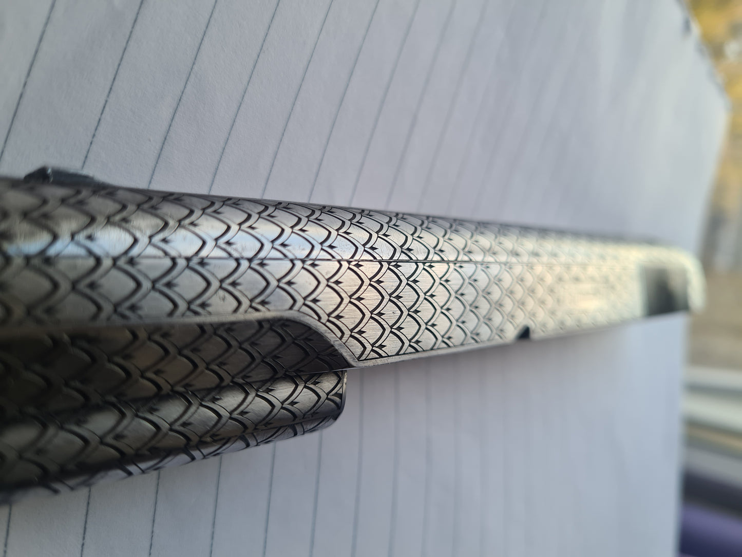 Engraving vector artwork Dragonscales