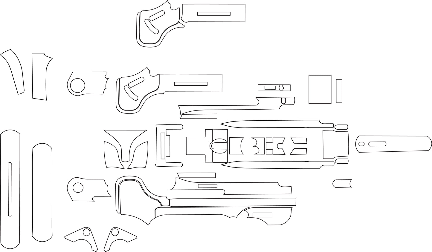 luger template