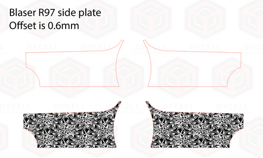 Blaser R97 side plate